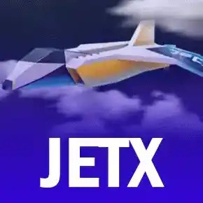 Official Crash Games logo: JetX by SmartSoft at 500 Casino