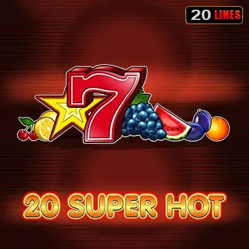 20 Super Hot by Amusnet Interactive, showcased at 500casino-ie.com – game logo