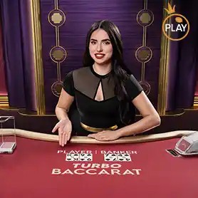 Turbo Baccarat online game logo by Pragmatic Play on 500casino-ie.com